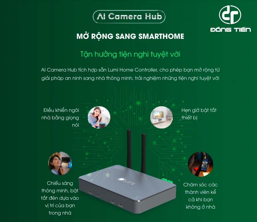 AI Camera Hub - Tạo vùng giám sát đa dạng