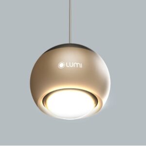 Đèn thả Lumi phiên bản màu champagne
