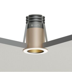 Đèn Lumi Spotlight 6W màu champagne