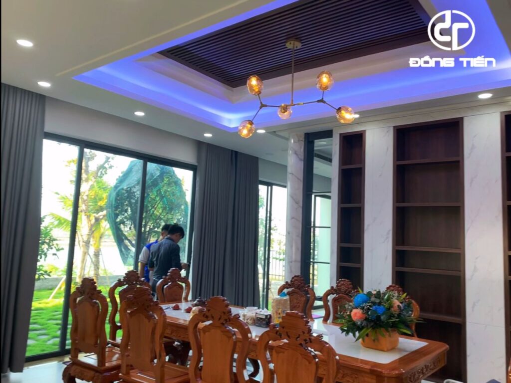 Không gian căn biệt thự tân cổ điển